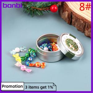 banbi 1:12 Dollhouse Miniature Christmas Cookies Biscuit Candy Gift Box Tin Box Model Home Living Scene Decor Toy