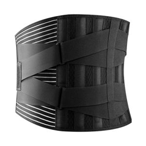 Lumbar Support Brace with 6 Stays Anti-skid Double Pull Lower Back Protector Brace for Men Women Spine Decompression Sciatica Waist Pain Relief