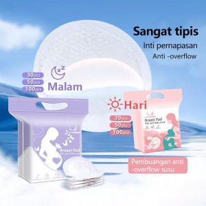 Payudara Pad Sekali Pakai 100pcs 150ml Penyerapan Anti-Kebocoran Bantalan Dada Tipis Bernapas WAI100