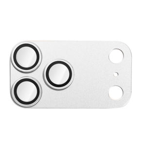 2in1 Metal Tempered Glass Lens Film Cap for IPhone 17 Pro Max 17ProMax 17PM Anti-scratch Aluminum Alloy Camera Protective Cover