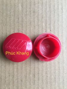 2 cái nắp nhựa bịt đầu ống nhôm 63 và ống sắt 34 - mái hiên di động