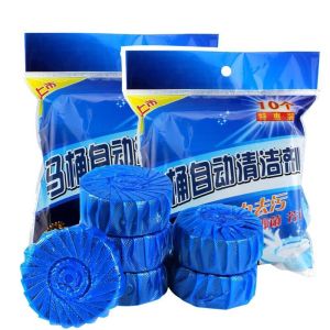 Viên thả bồn cầu Combo 10 Viên Khử Mùi Tẩy Bồn Cầu Thế Hệ Mới 2X- Thả Xả Toilet Diệt Khuẩn Tẩy Sạch Vệ Sinh Vết Bám Bẩn tramanhshop