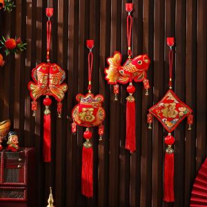Nexus cny decoration 2026 新年摆件 新年装饰挂件2026 Good Fortune Chinese New Year Pendants Best Wishes Good Luck Spring Festival Decorations Spring Festival Get Rich New Year Hanging Ornaments Home Decoration