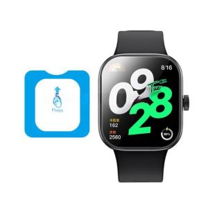 1-3PCS Easy Install Tempered Glass Film For Redmi Watch 4/5 Active/5 Lite 9H HD Clear Screen Protector Full Coverage Protective Glass Film For Xiaomi Redmi Watch 5 Active Glass Film