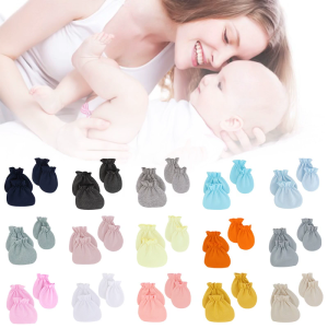 Not Scratching Gloves Foot Cover Handguard Mittens No Scratch Mittens Socks Setfor 0-12Month Infants Newborn Baby Gifts