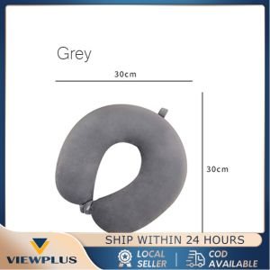 Bantal Leher Lilo Stitch Biru Ungu Neck Pillow