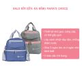🌸🌸🌸Balo Bỉm Sữa Giữ Nhiệt Mama's Choice 🌸Chất Liệu 100% Polyester, Không Thấm Nước, Giữ Nhiệt Cực Tốt. 