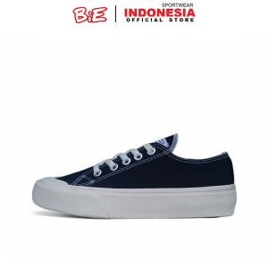 Bie - Sepatu Sneakers Bie Zero Gravitys Series White In 1st Gen Black Low