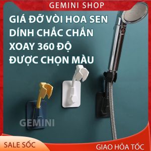 [HÀNG CÓ SẴN] Giá Đỡ Vòi Hoa Sen Dán Tường Xoay 360 Độ Móc Treo Vòi Nước Siêu Tiện Dụng