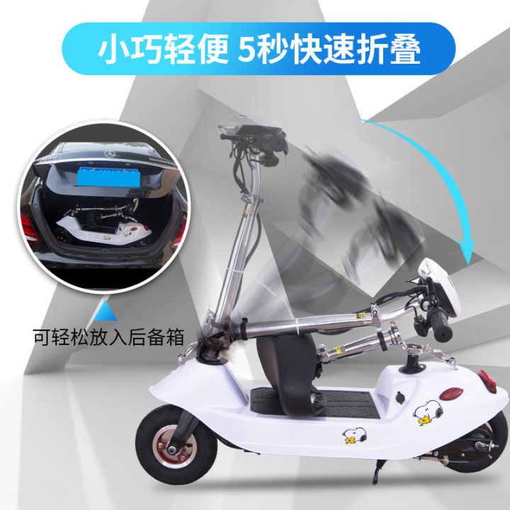 Small Dolphin electric car portable folding bike electric bike