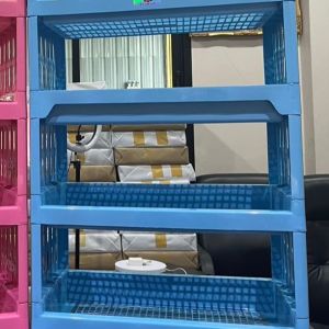 ชั้นวางของอเนกประสงค์ ชั้นวางของ ชั้นวางจัดระเบียบ งานพลาสติก แข็งแรง ทนทาน พร้อมส่ง