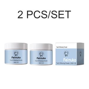 Collagen Teeth Whitening Powder Hydroxyapatite Enamel Care Stain Remover Fresh Breath Mint Brighten Gentle Daily Oral Hygiene
