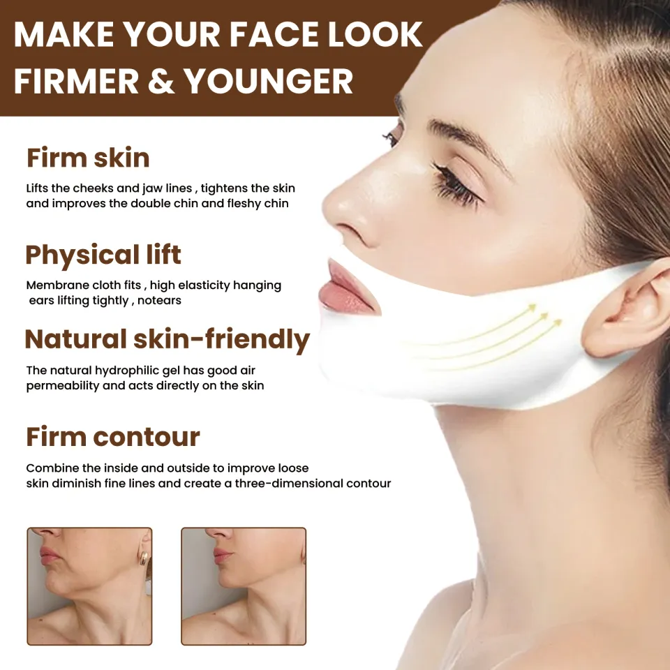 Eelhoe V Line Facial Lifting Mask Double Chin Puffy Reduce Lifting