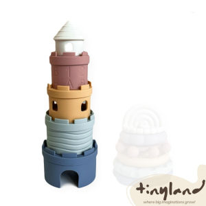 Stacking Cups Toy Food-Grade Silicone Teethers