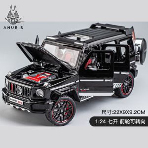 Mô Hình Xe Ôtô Kim Loại 1/24 Siêu Xe MERCEDES BENZ BRABUS G800 Dùng Để Trưng Bày Bàn Làm Việc Làm Đồ Chơi Trẻ Em