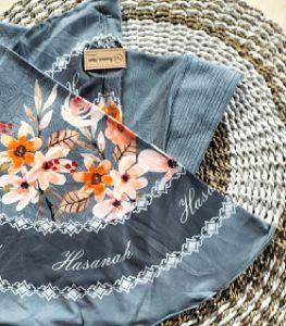 Bergo Daily Farah Printing Bahan Jersey Premium By Hasanah