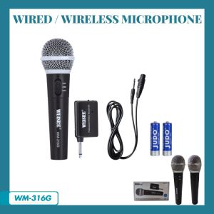 V2S DM-8000 Wired Dynamic Professional Microphone For Karaoke Videoke