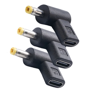 ข้อต่อที่มีศักยภาพประเภท C ถึง4.0X1.7มม. ข้อต่อไฟฟ้า9V 12V 20V ที่สอดคล้องกันแล็ปท็อปไฟฟ้า