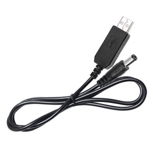 Kabel Step Up 5V Ke 9V/12V Konverter Dc-Dc Kabel Usb Jack 5.5*2.1Mm Kabel Step-Up For Modem / Router