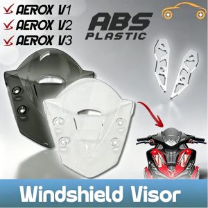 Windshield Visor Durable ABS Plastic Airflow Design Winshield Speedtex Type for Yamaha Aerox Turbo Alpha V1 V2 V3 Models