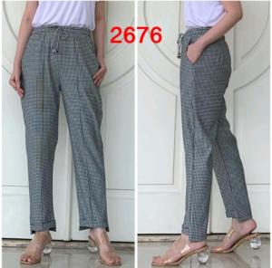 NCL 2676 Celana Capri Kaos premium stretch tebal adem