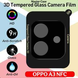 Anti Gores untuk OPPO A3 NFC Camera Full Frame Black Lens