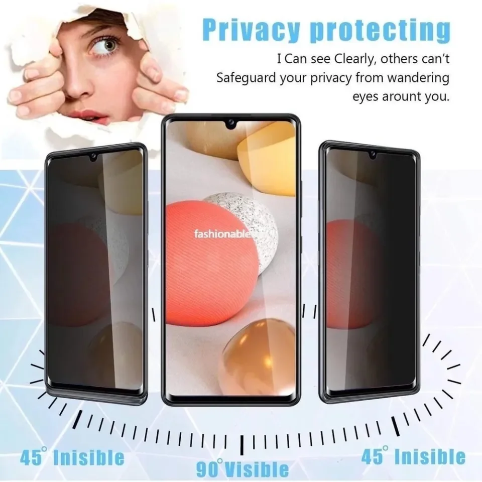 2in1 Full Anti Privacy Film For Vivo Y100 Y 100 VivoY100 vivo y100 Vivo  Y100 5G 2024 Tempered glass Privacy Screen Protector Full Cover Camera Lens  Film | Lazada