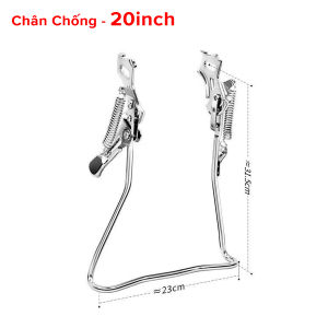 Chân Chống Xe Đạp Mini Chữ U 20-24-26inch Chân Chống Mini Bằng Thép Cứng Có Chốt Khóa Đủ Size Chính Hãng Amalife