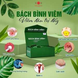 VIÊN LẼ TIÊU VIÊM NỮ BÁCH BÌNH VIÊM Viên Đặt Phụ Khoa Nữ ( 1 viên )