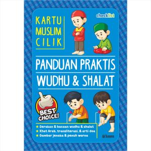 Kartu Belajar Anak Muslim Cilik Panduan Praktis Wudhu dan Shalat
