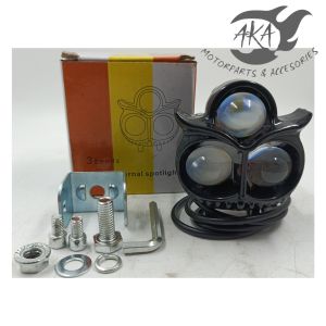 S755-3 MOTORCYCLE BEADS HEADLIGHT LED WITH BLINKER UNIVERSAL