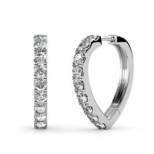 Her Jewellery Ariane Earrings - Luxury Crystal Embellishments plated with 18K Gold