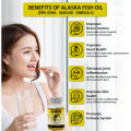 (2028 expiration, US product) ALASKA PREMIUM SEA SALMON FISH OIL EPA/DHA 360/240 OMEGA 3 100Softgels. 