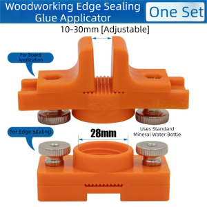 ECOCOKU Woodworking Brush Wood Glue Applicator Panel Decoration Banding Edge Adhesive Glue Brush Despenser Artifact Manual Manual Gluing Device Woodworking