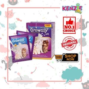 Susu Growssy 1 Box isi 10 Pcs / Susu Kucing