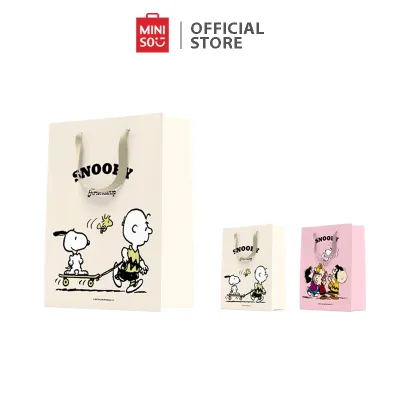 MINISO Travel Collection Gift Bags (Snoopy Disney Frozen)