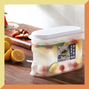 ตู้เย็นขวดน้ํา เย็นพร้อม ก๊อกน้ํา ครัวเรือน ความจุข 10 ล้าม พลาสติกเดือด ถ้วยเครื่องดื่ม ถัง