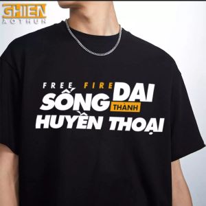 [HCM]Áo Thun Nam Nữ Form Rộng Hàn Quốc In Hình FREEFIRE Sống Dai Thành Huyền Thoại Vải Dày Mịn Thoáng Mát Thiết Kế Thời Trang Kiểu Dáng Năng Động Trẻ Trung