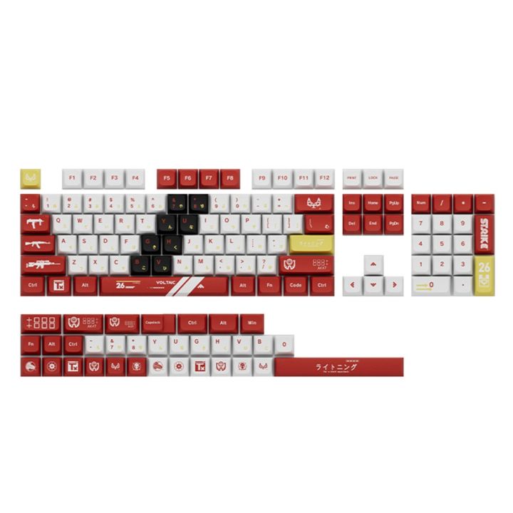 PBT Keycaps 137 Set for Gaming Mechanical Keyboard Custom PBT XDA ...