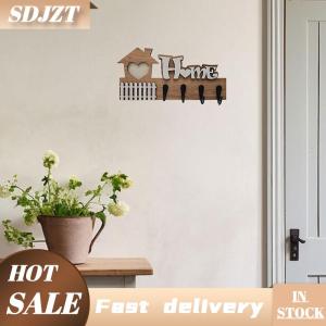 SDJZT Gỗ Tường Móc Cửa Tường Móc Lối Vào Trang Trí Chính Chủ Bằng Gỗ Thủ Công Mỹ Nghệ Trang Trí Nội Thất Bằng Gỗ Móc