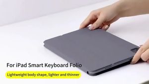 Ốp Phím Từ Tính Không Dây Cho iPad Pro 12.9 2018-2022 10th 11th A16 10.9 Air8 Máy Tính Bảng Laptop Bàn Phím Thông Minh