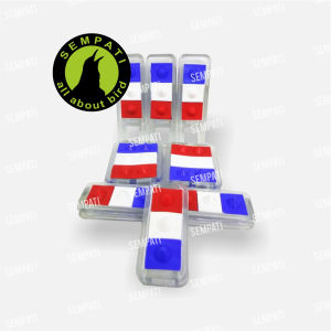 SEMPATI Variasi Sangkar Burung Murai Aksesories Kandang Dudukan Cepuk Tangkringan Karet Motif Duri Bendera VDUBER
