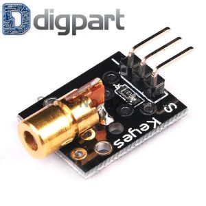 Laser sensor Module 650nm 6mm 5V 5mW Red Laser Dot Diode Copper Head For Arduino