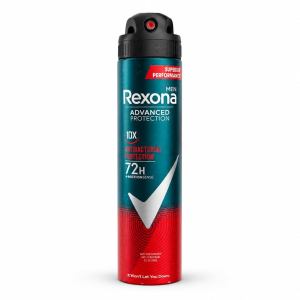 Rexona Men Advanced Protection 10X Antibacterial 72H Deodorant Spray 200ml MotionSense 0 Alcohol