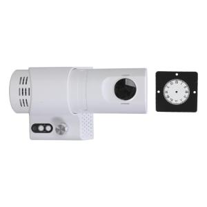 Analog LED Wall Projection Clock with Remote Control and Color Slides Roman and Arabic Numerals Dials for Home Decors