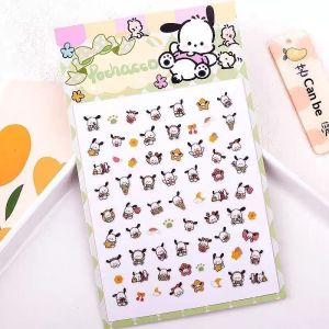 JOYNCLEON Miếng dán móng tay hoạt hình 3D phát sáng trong bóng tối dành cho trẻ em có My Melody kuromi Hello Kitty và các nhân vật dễ thương hơn