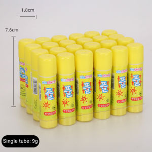 Glue Stick 9G Strong Adhesive Glue Solid Glue Stick Office School Student Non Toxic Art Craft Student Stationery Gam Pekat Gam Sekolah