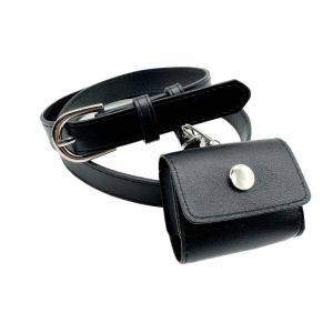 BEAUTYLADIES ฝาพับ เข็มขัดพร้อมกระเป๋า 2 ใน 1 หนัง PU กระเป๋าเหรียญ แฟชั่น ขอบเอว กระเป๋าคาดเอว ผู้หญิง