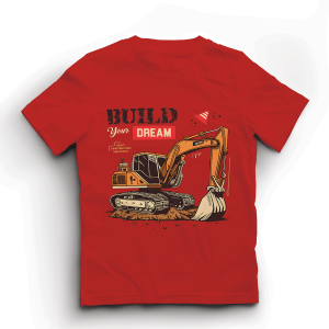 Baju Kaos Distro Anak Laki Laki Karakter Excavator Lucu Import Usia 1 - 10 Tahun - Hypelane - DTF
