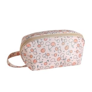 ZG285 Large Capacity Underwear Storage Bag Washable Cartoon Printed Socks Divider Organizer Poached Egg Cute Lingerie Storage Bag For Home